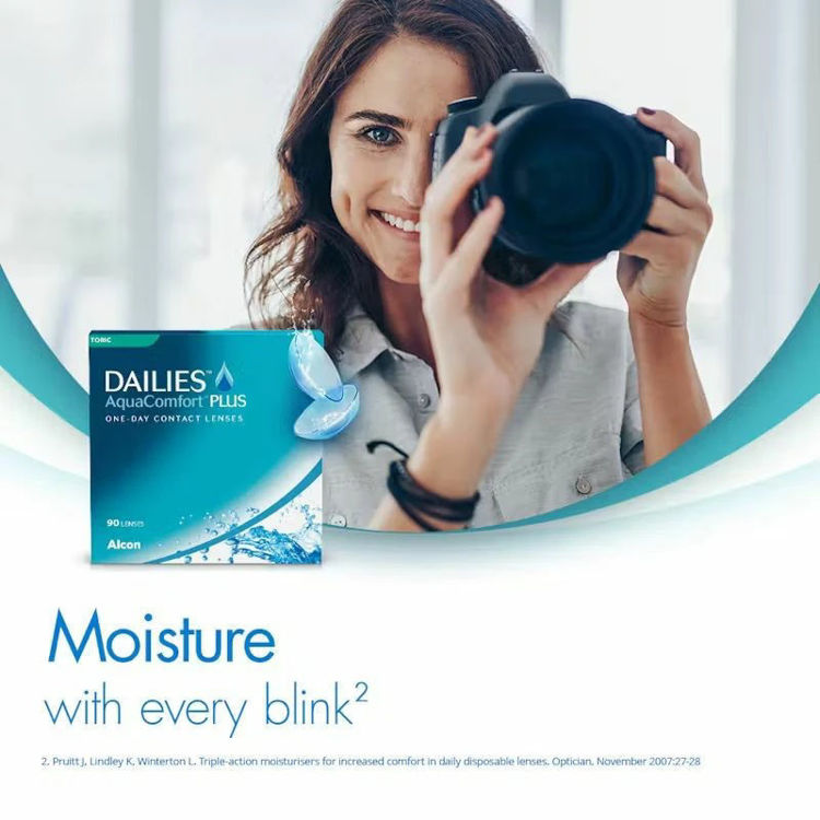 Εικόνα για Alcon Dailies Aqua Comfort Plus Φακοί Μυωπίας Ημερήσιοι 90τμχ.