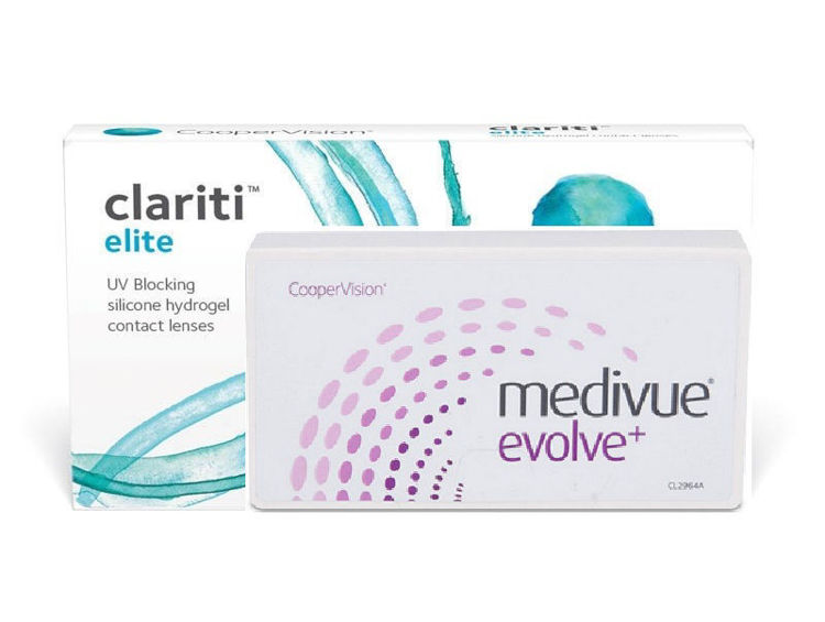 Εικόνα για Cooper Vision Clariti Elite (Medivue)  Φακοί Μυωπίας Μηνιαίοι 3τμχ