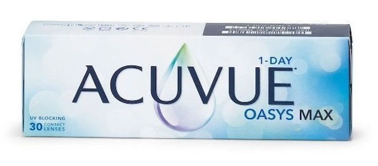 Εικόνα για Johnson & Johnson Acuvue Oasys Max 1-Day  Φακοί Μυωπίας  Ημερήσιοι  30τμχ